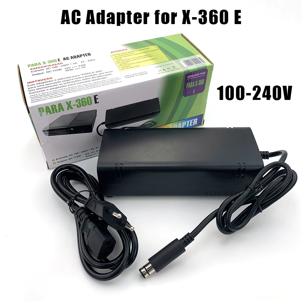 Gaming Console Xbox - 米国/EU/英国プラグ 12V AC アダプタ電源コード充電器 XBOX 360