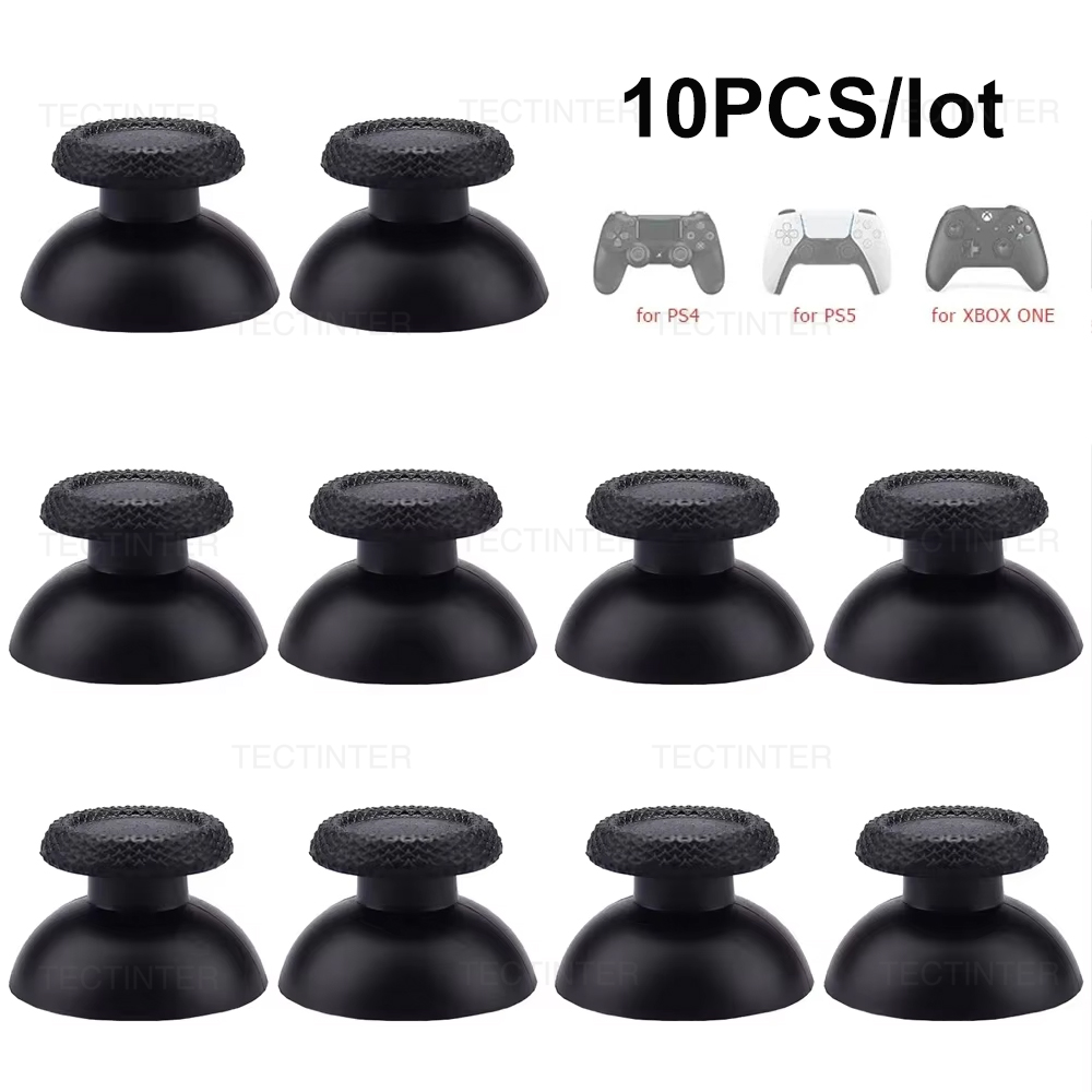 Gaming Console Pc - 10 個ジョイスティック交換用 PS5/PS4/PS3/PS2 コントローラーアクセサリーサムスティックアナログキャップ修理部品 XBOX ONE/360
