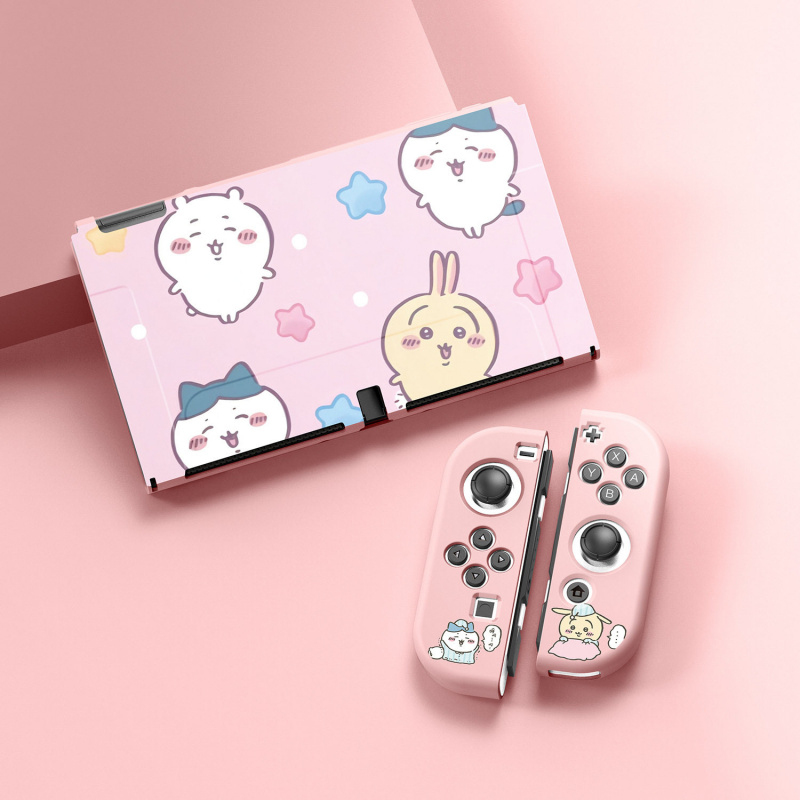 Gaming Console Nintendo Switch Oled Model - 漫画チイカワ保護ケース ニンテンドースイッチ/OLED/スイッチ2用 マットうさぎハチワレ NS2コンソールアクセサリー ゲームカバー