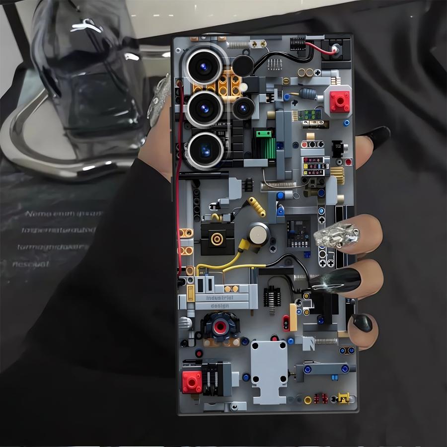Gaming Console Logo - パープルゲーミングコンソールケース Samsung Galaxy S20 S9 S10