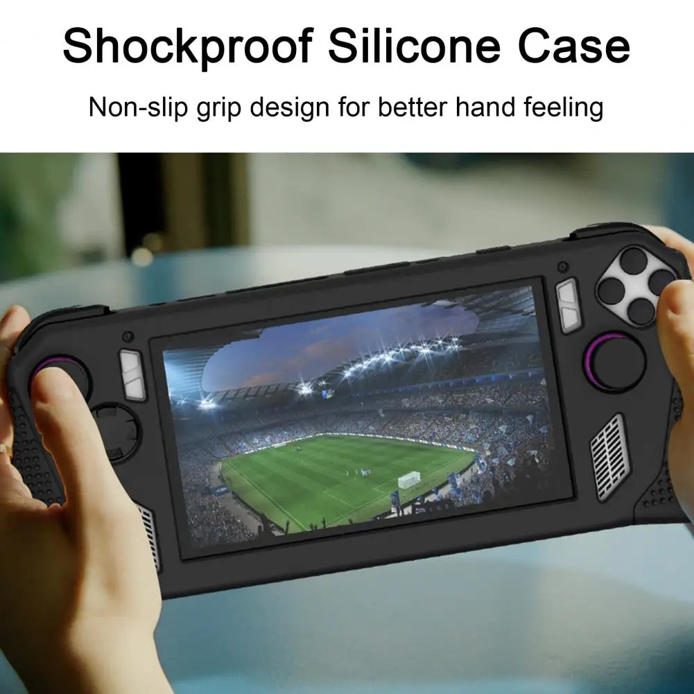 Gaming Console Rog Ally - ROG Ally用保護ケース防塵耐衝撃カバー、携帯ゲーム機用耐久性のあるゲームアクセサリー、