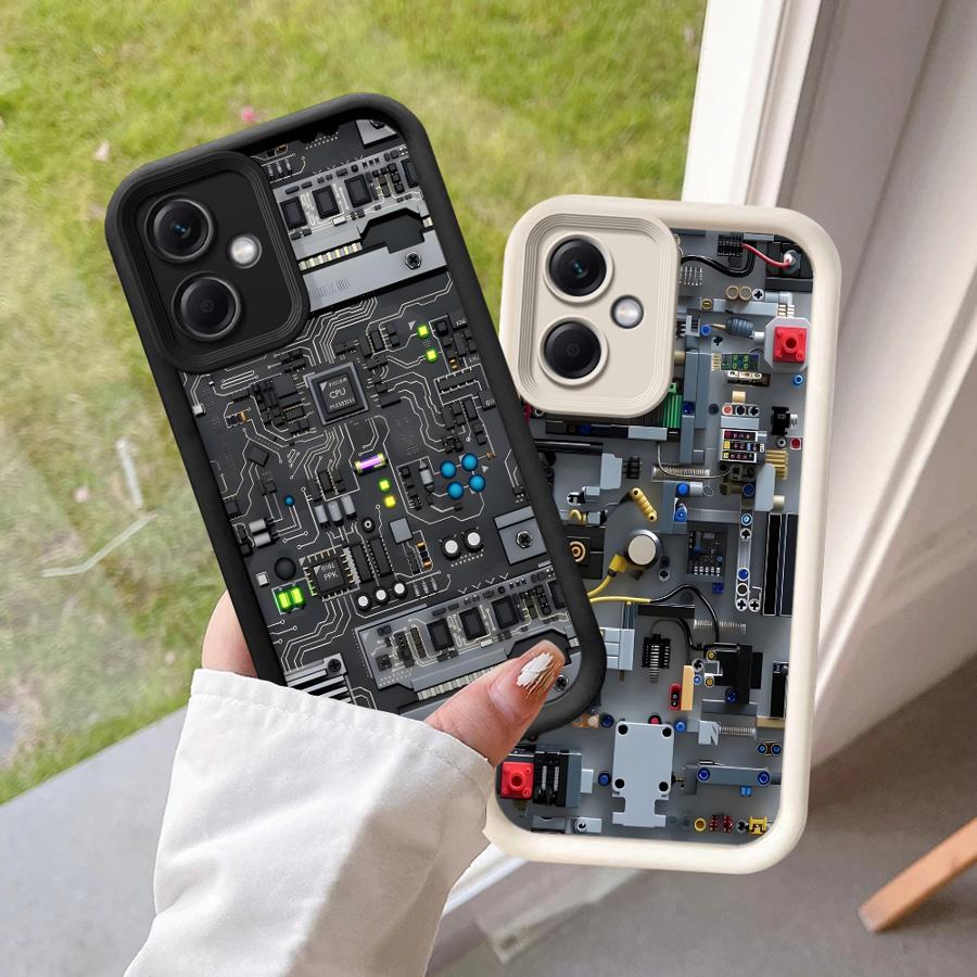 Gaming Console Logo - ゲーミングコンソール柄スマホケース Xiaomi Redmi Note 14 Pro