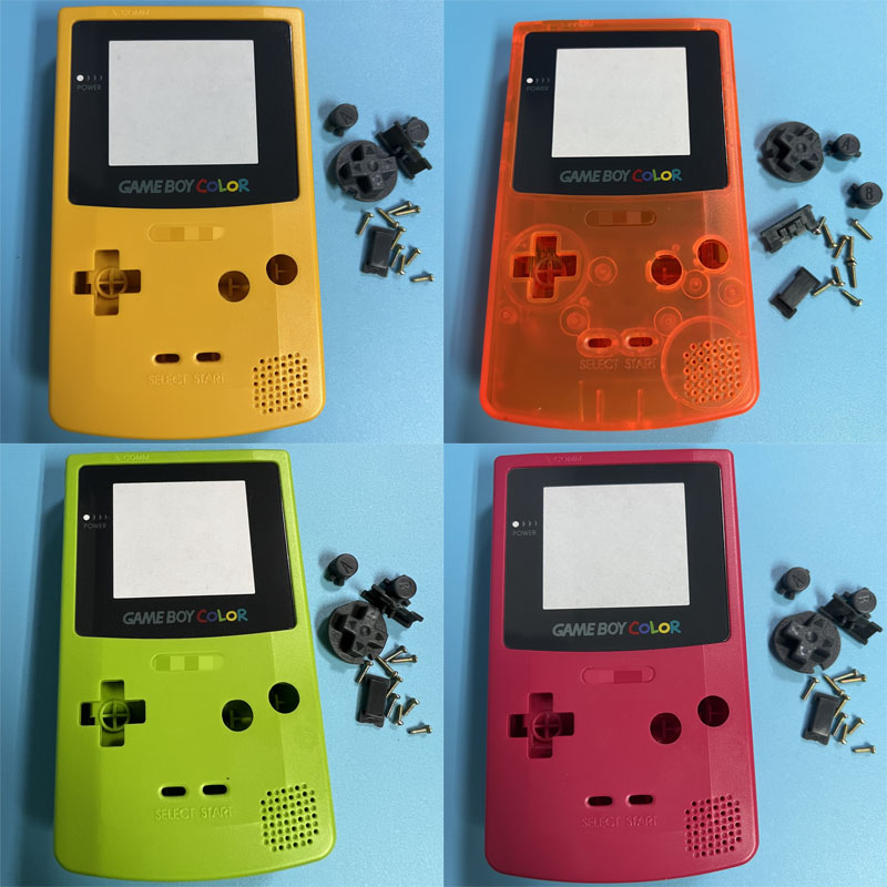 Gaming Console With - ゲームボーイカラーシェル Gbc 交換用シェル 限定版 発光ゲーム周辺機器 レトロゲーム機用アクセサリー