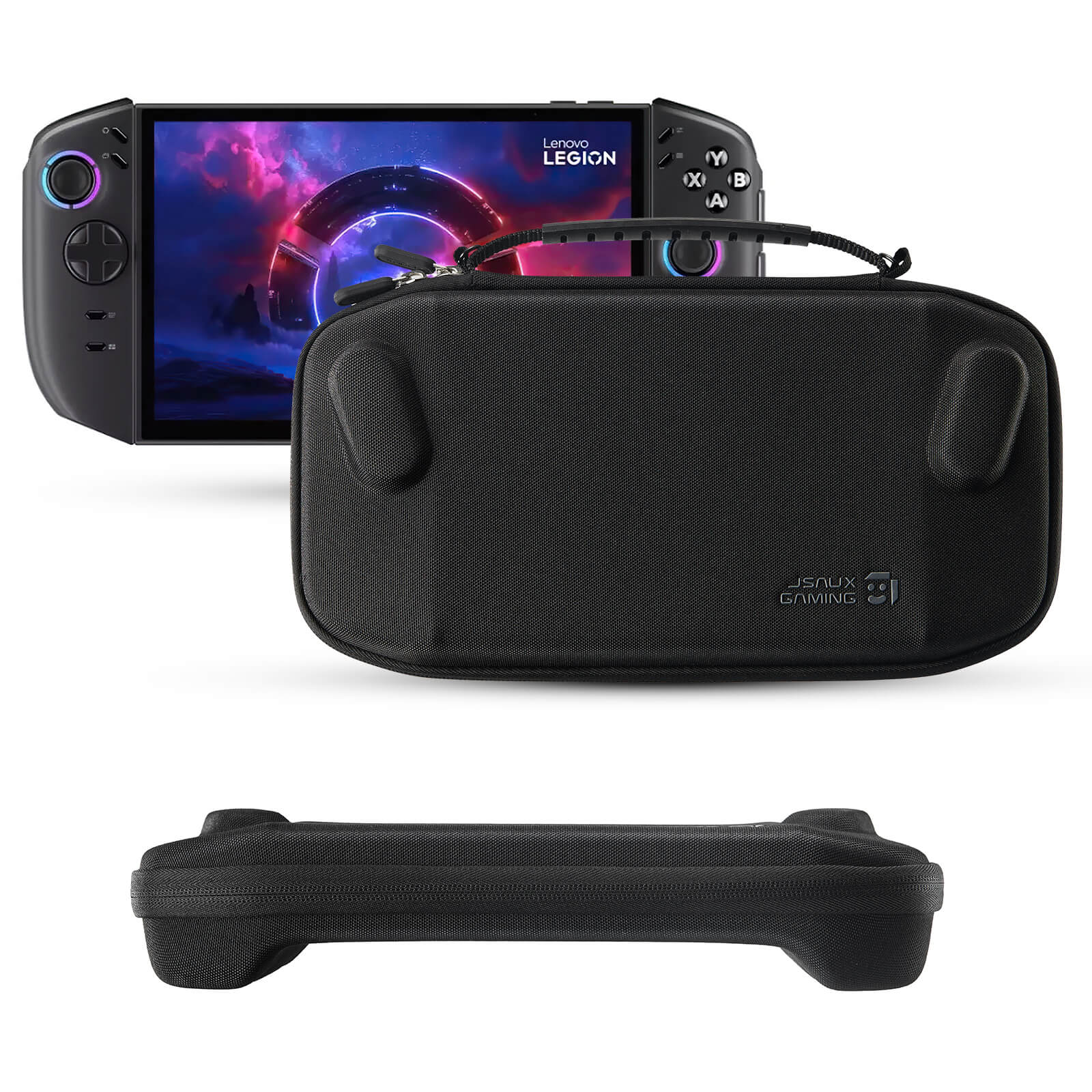 Gaming Console Lenovo Legion Go - Lenovo Legion Go S ゲームコンソール用キャリングケース、コンソールとアクセサリー用のポータブルトラベルバッグ、大容量収納スペース付き