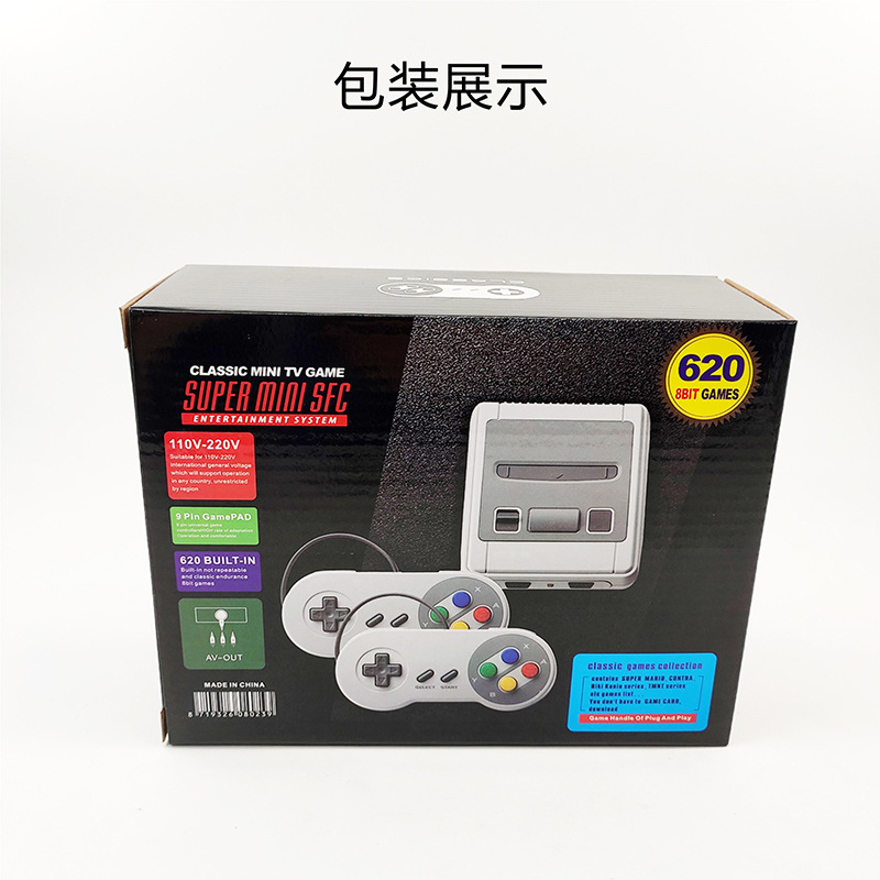 Gaming Console Mario - 620の組み込みゲームコンソール,デュアルコントローラー,HDMI出力,8ビット,クラシック