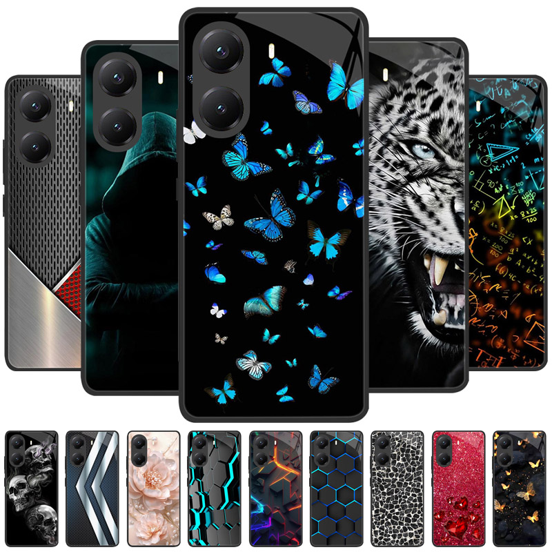 Gaming Console X6 - 高級強化ガラスケースポコ X7 プロ PocoX6 F6 X5