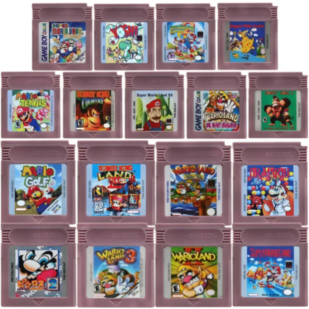 GBC 16ビットゲームビデオゲームカートリッジコンソールカ - Gaming Console Mario のレビューと価格