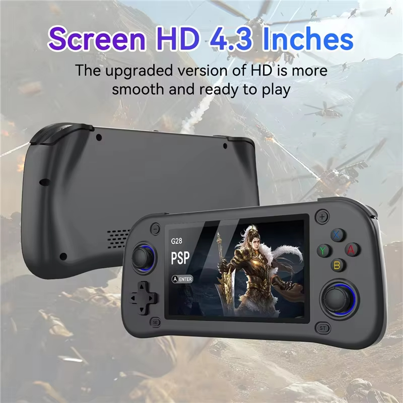 G28 4.3インチ レトロハンドヘルドゲームプレーヤー 内 - Gaming Console X6 のレビューと価格