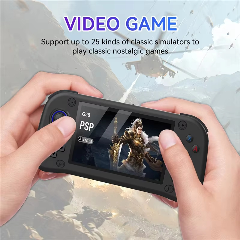 G28 4.3インチ レトロハンドヘルドゲームプレーヤー 内 - Gaming Console X6 のレビューと価格