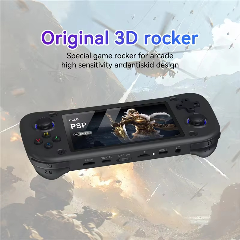 G28 4.3インチ レトロハンドヘルドゲームプレーヤー 内 - Gaming Console X6 のレビューと価格