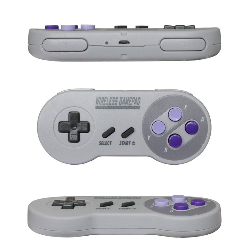 2.4 グラムパープルゲームコントローラージョイパッドジョイ - Gaming Console Mario のレビューと価格