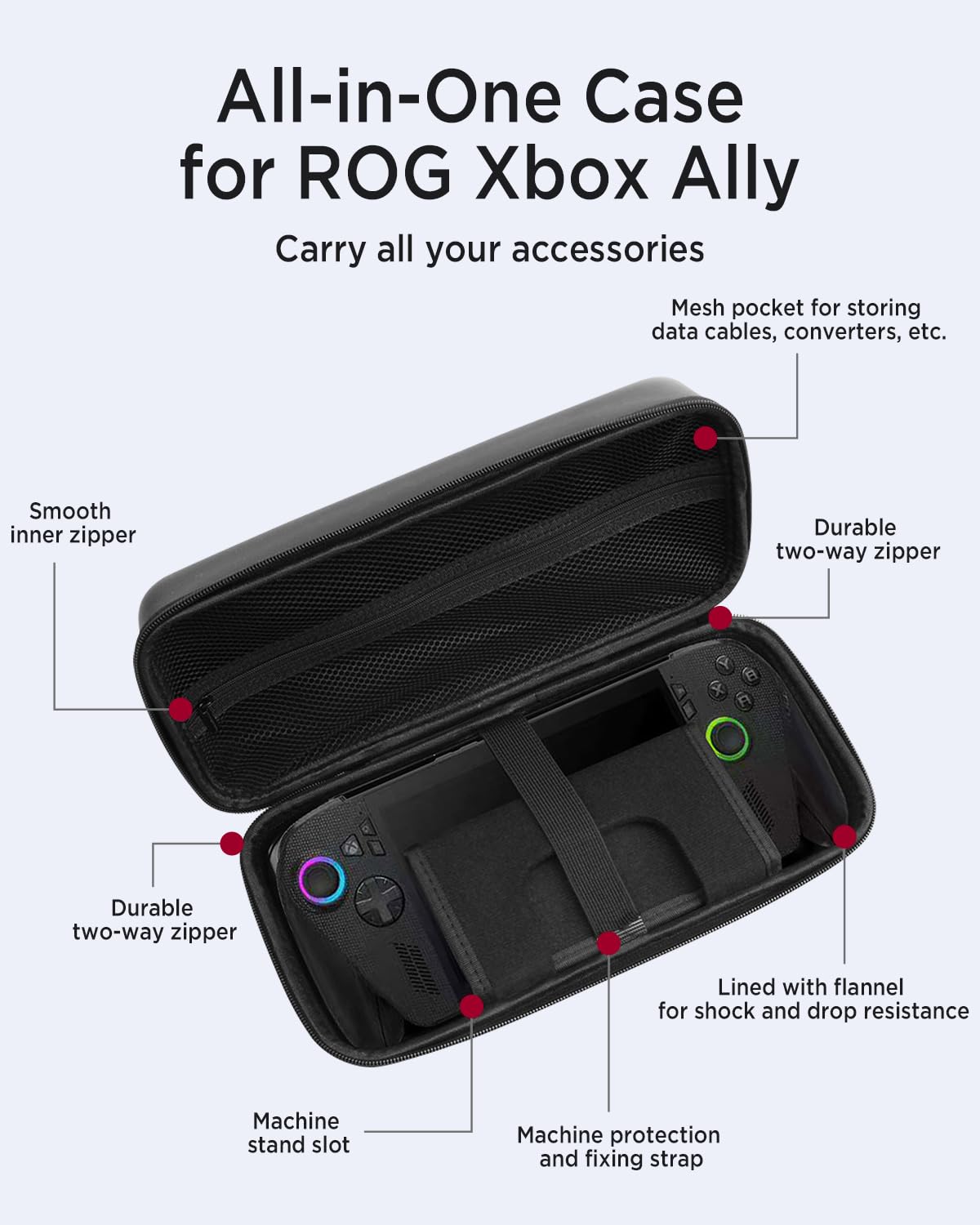 ROG Xbox Ally ゲームコンソール用トラベルキャリ - Gaming Console Rog Ally のレビューと価格
