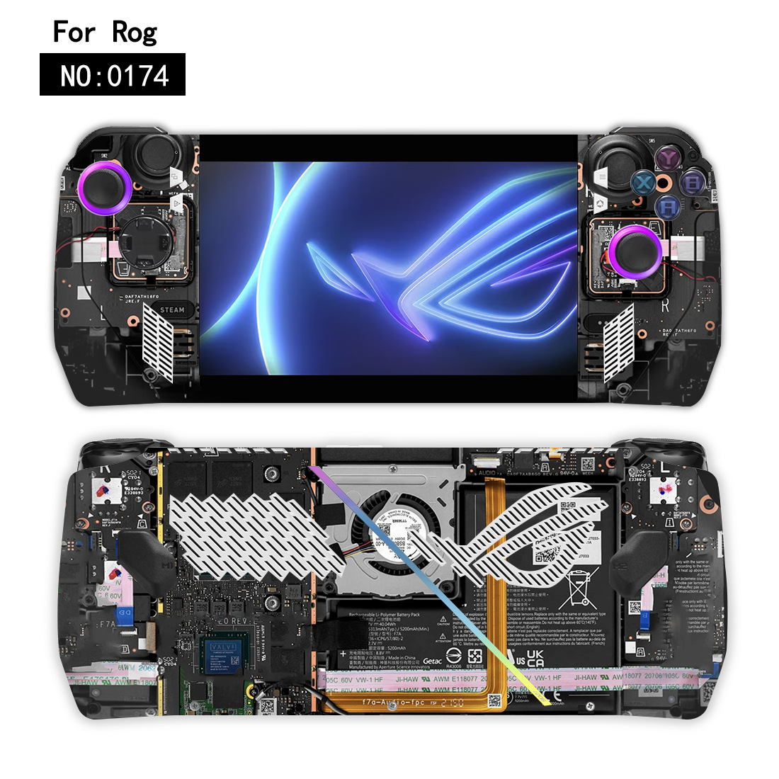 新しいステッカーカバーケース Asus Rog Ally コ - Gaming Console Rog Ally のレビューと価格