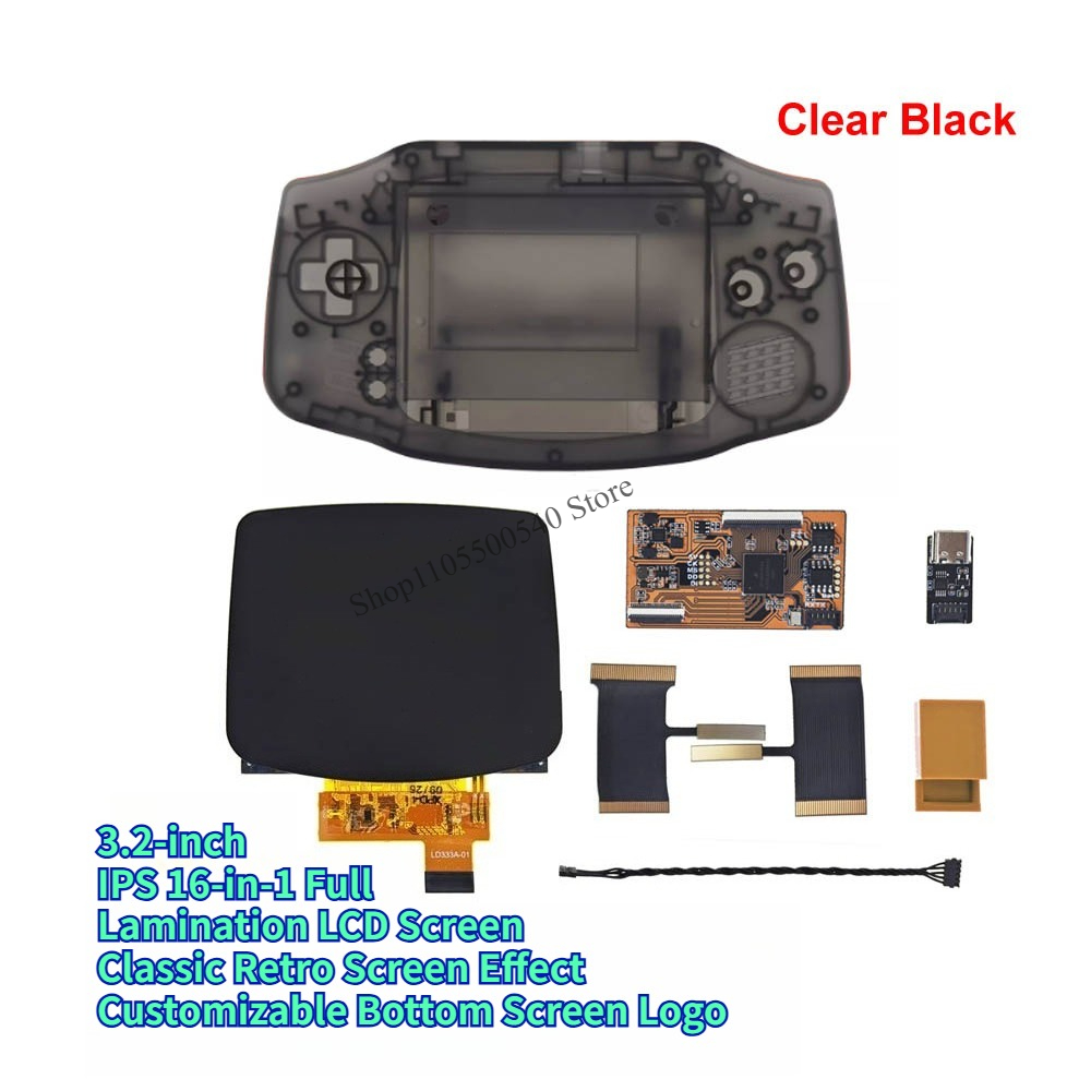 3.2インチIPS MAXラミネートLCDスクリーンキット、 - Gaming Console Logo のレビューと価格
