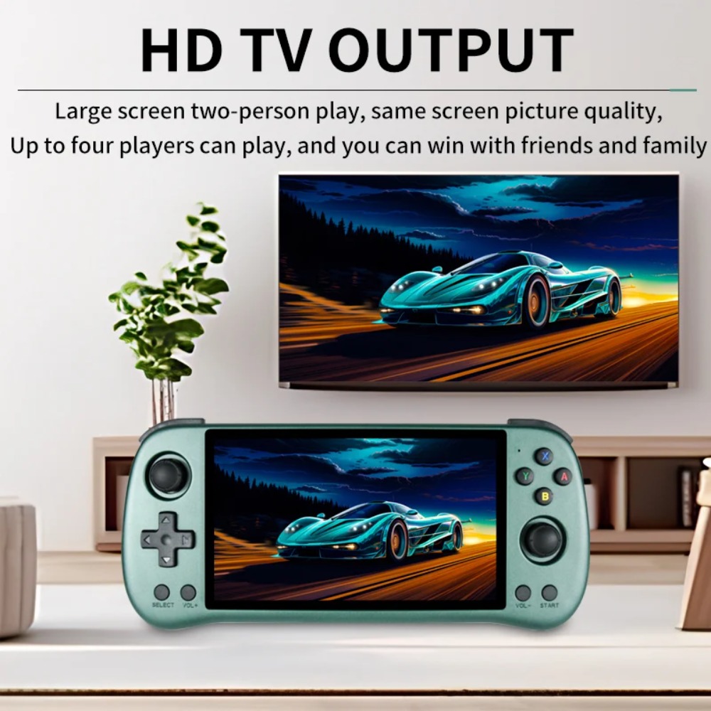 Powkiddy X55 レトロハンドヘルドゲームコンソール - Gaming Console X55 のレビューと価格