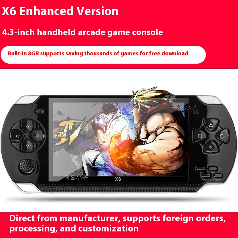 PSP 3000 X6 コンソール 12種類のシミュレーター - Gaming Console X6 のレビューと価格