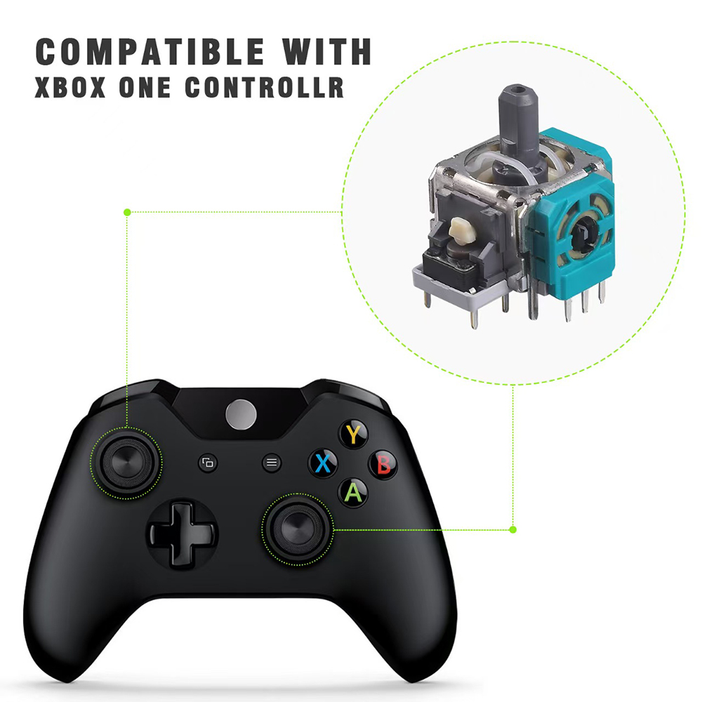 10 個交換用 3D アナログジョイスティックサムスティック - Gaming Console Xbox のレビューと価格