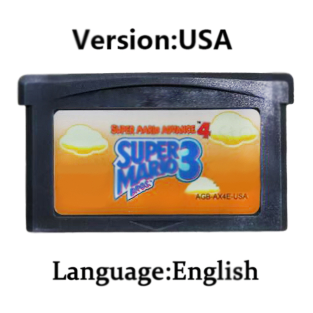 GBA ゲームカートリッジ 32 ビットビデオゲームコンソー - Gaming Console Mario のレビューと価格