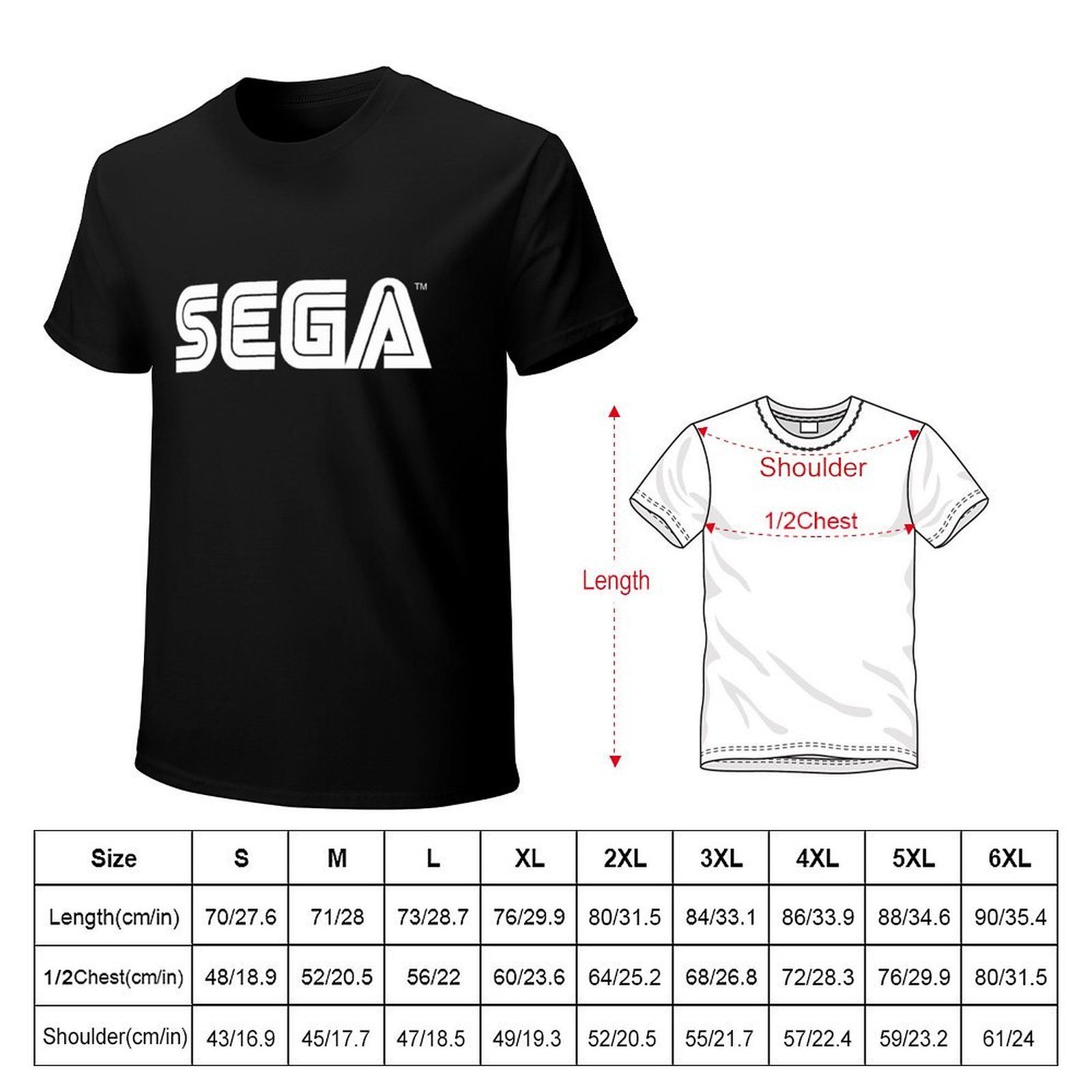 レトロゲーム機ロゴTシャツ デイリーワーク用半袖トップス - Gaming Console Logo のレビューと価格