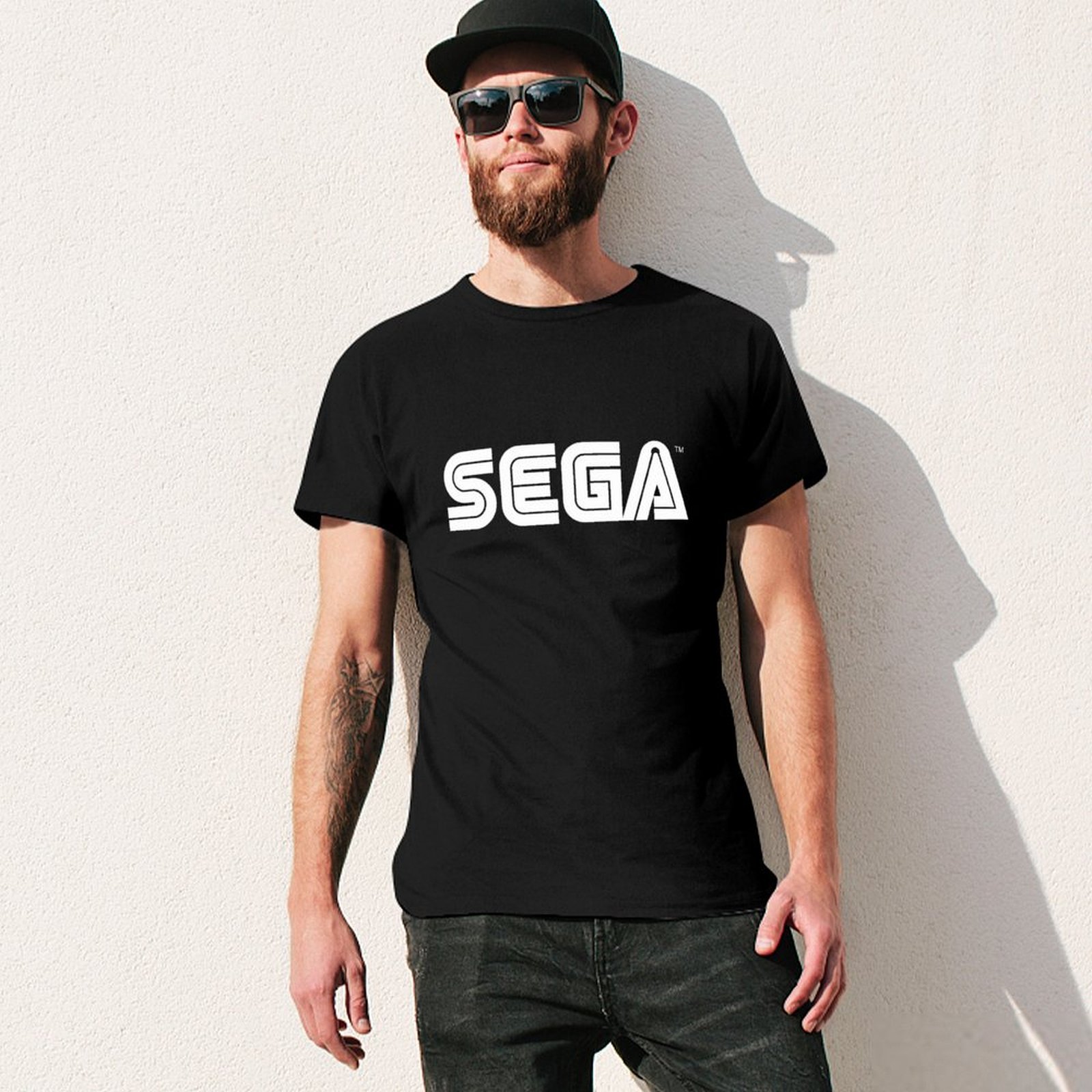 レトロゲーム機ロゴTシャツ デイリーワーク用半袖トップス - Gaming Console Logo のレビューと価格