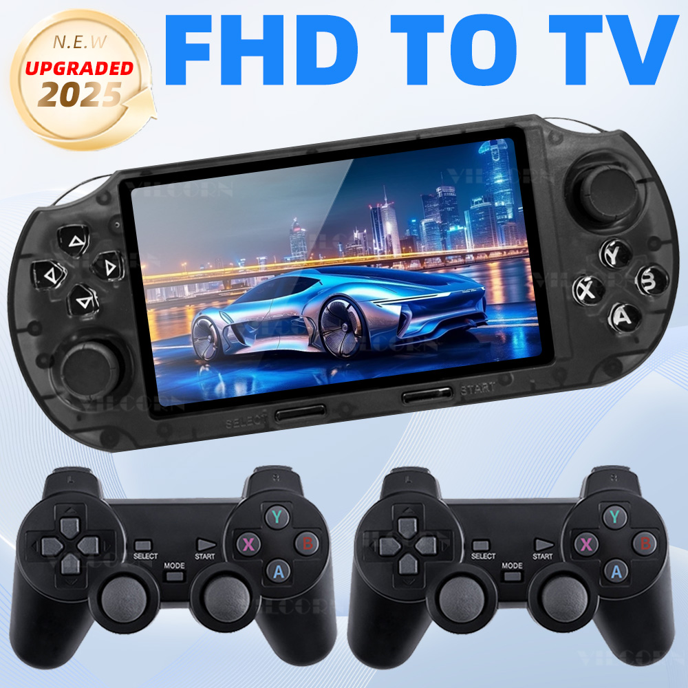 VILCORN SF3000 HD ハンドヘルドゲームコンソ - Gaming Console X6 のレビューと価格
