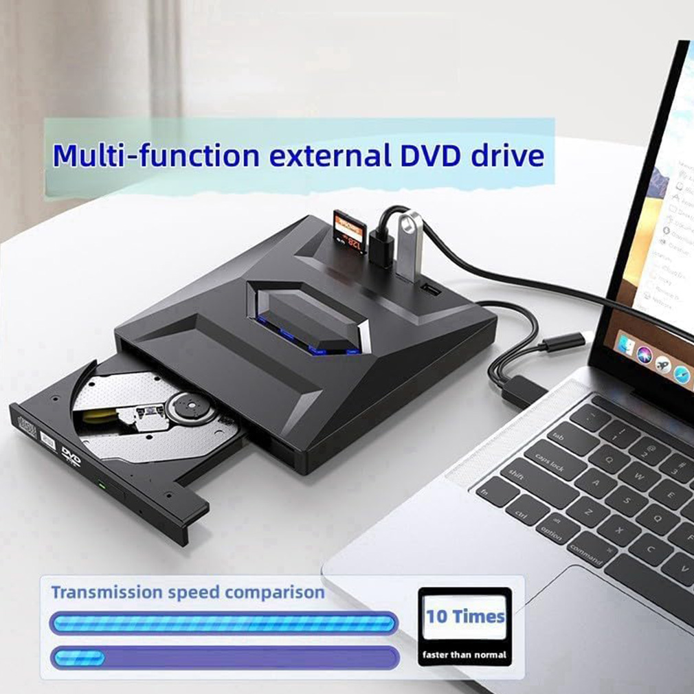 7in1 DVD BD CDバーナー USB 3.0 外付け - Gaming Console Pc のレビューと価格