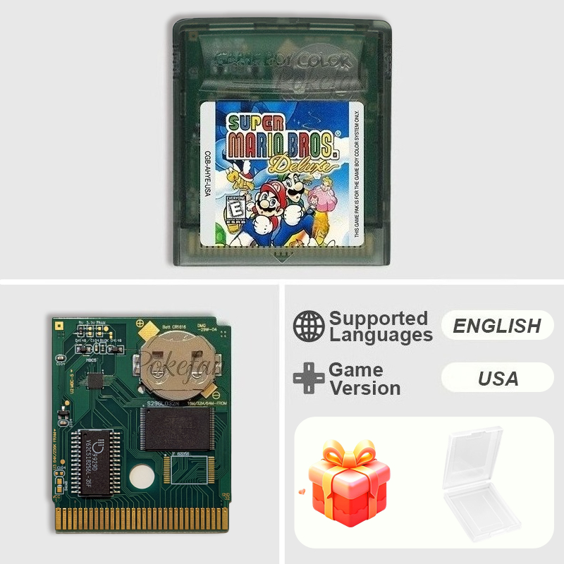 バッテリーセーブゲームカートリッジ ビデオゲームコンソールカ - Gaming Console Mario のレビューと価格
