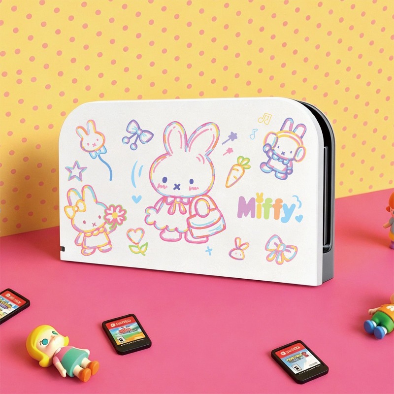 かわいいミッフィーゲーム機保護ケース Nintendo Sw - Gaming Console Nintendo Switch Oled Model のレビューと価格