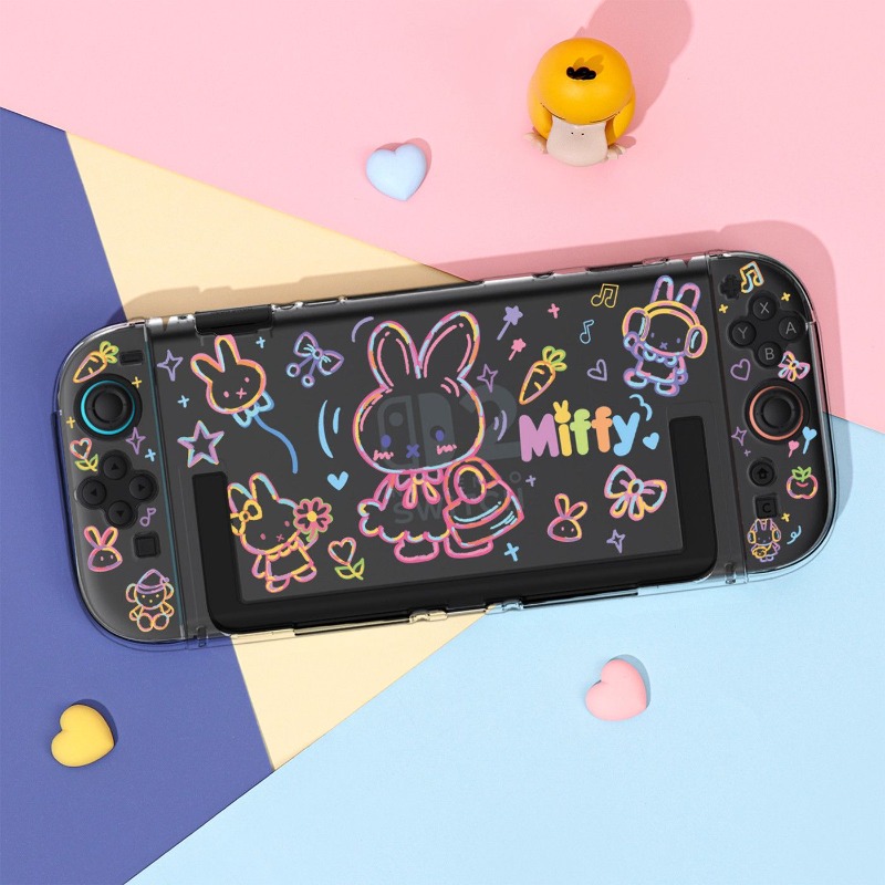 かわいいミッフィーゲーム機保護ケース Nintendo Sw - Gaming Console Nintendo Switch Oled Model のレビューと価格