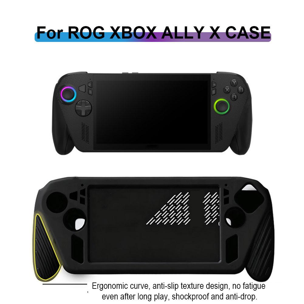 ROG Ally X 用シリコンケース 滑り止め耐衝撃保護カ - Gaming Console Rog Ally のレビューと価格