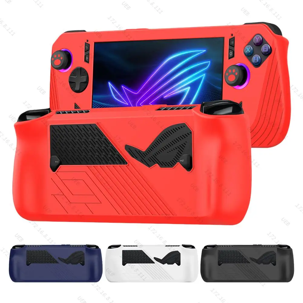 シリコン保護カバー 耐衝撃プロテクタースリーブ アンチスクラ - Gaming Console Rog Ally のレビューと価格