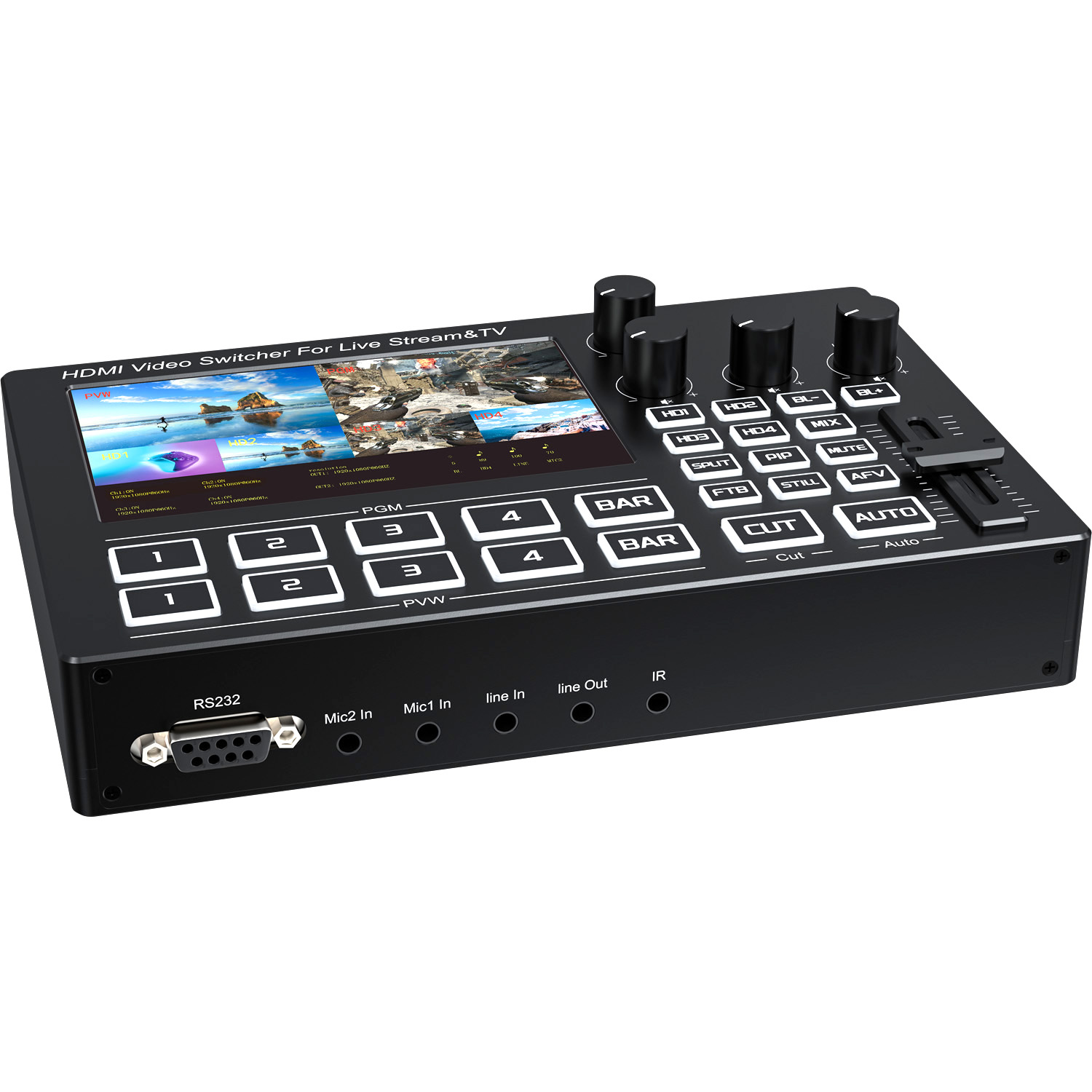 1080P 4チャンネルHDMIライブストリーミングビデオミ - Gaming Console With のレビューと価格