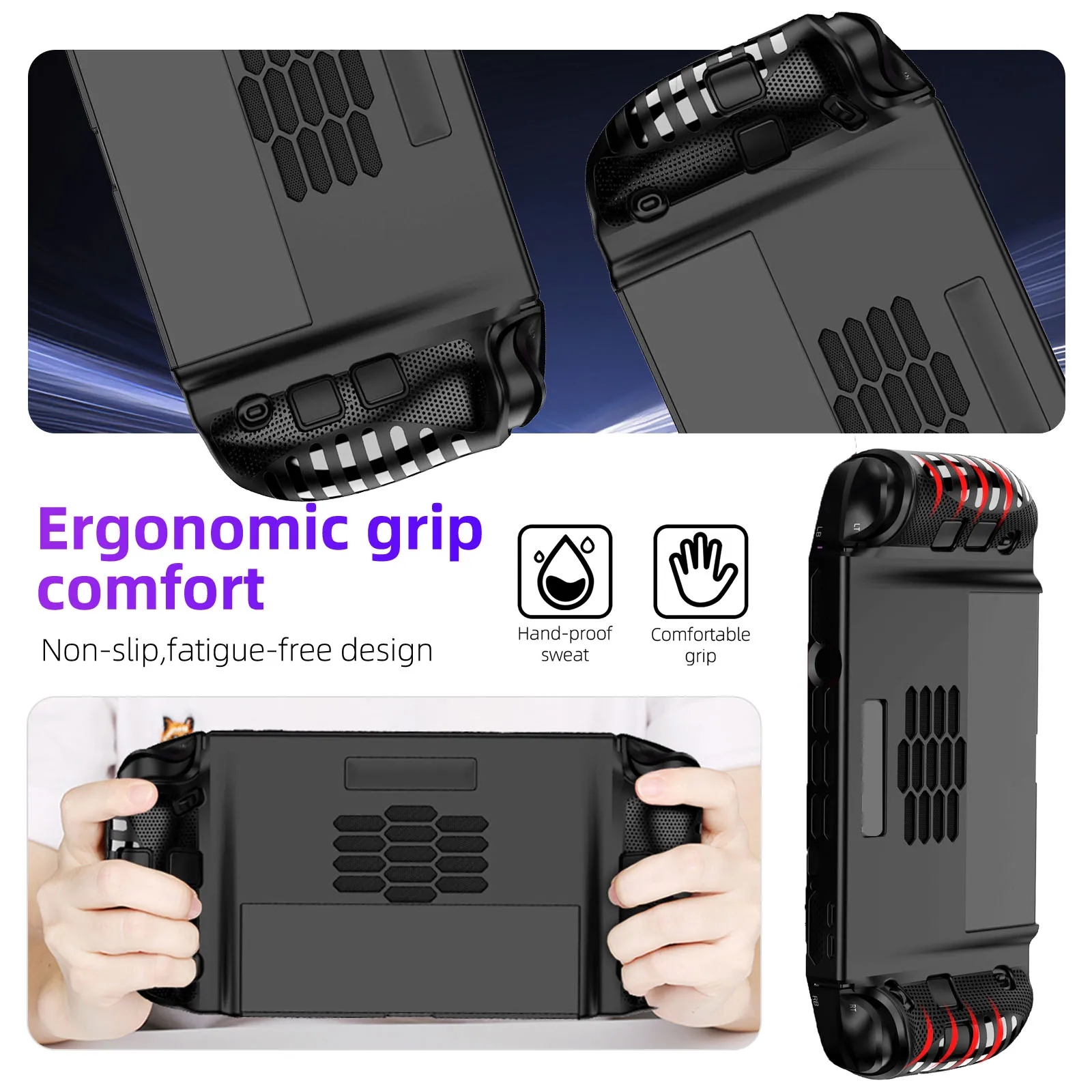 Lenovo Legion Go 2用TPUケース、滑り止め - Gaming Console Lenovo Legion Go のレビューと価格