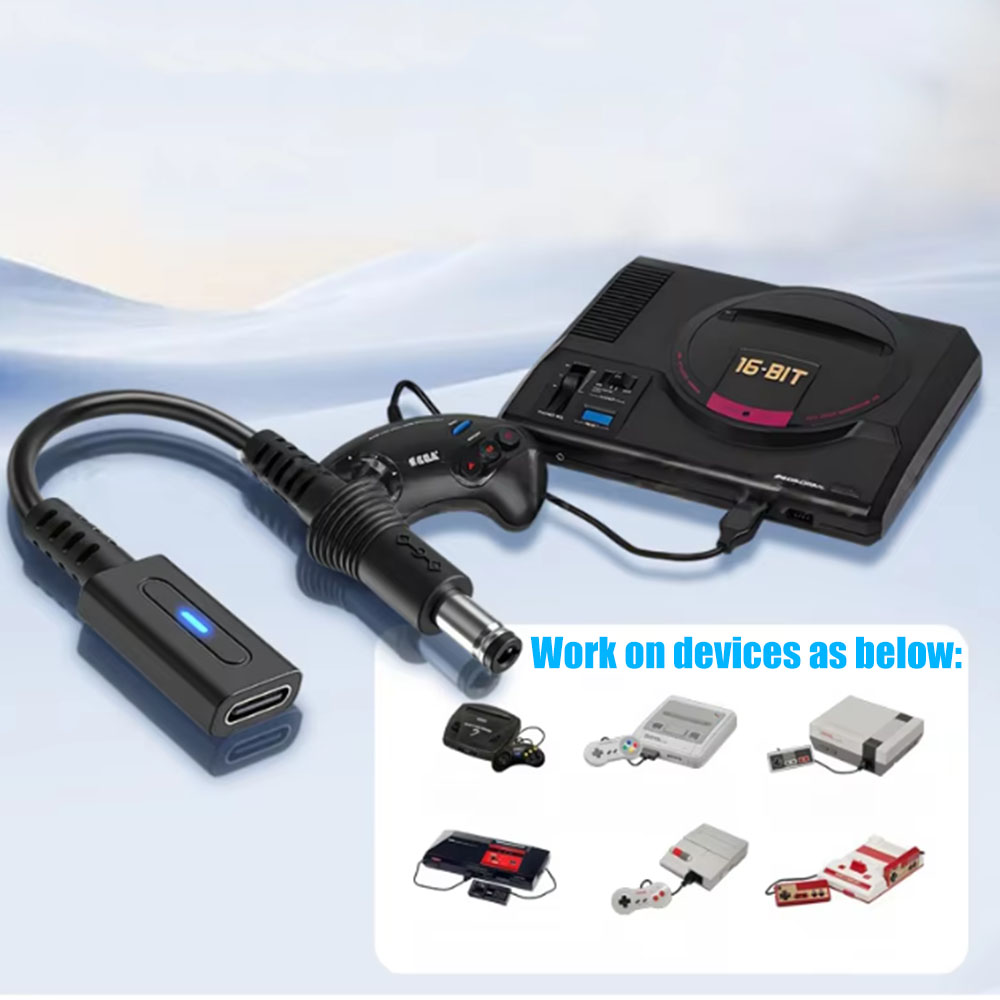 SFC NES NEWFC用電源ケーブル PD Type C - Gaming Console Generations のレビューと価格
