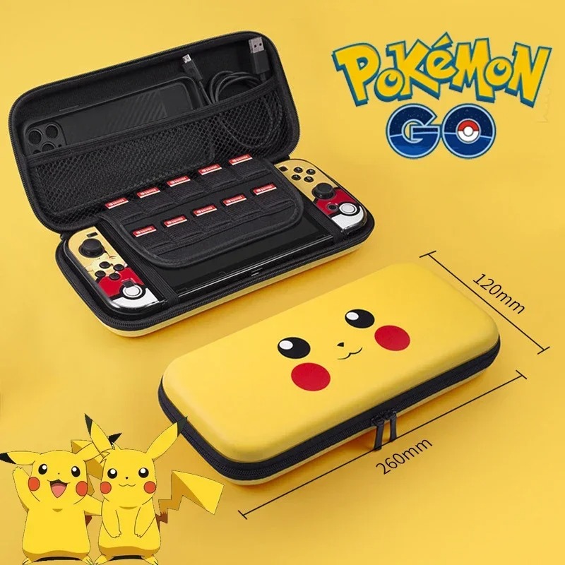 ポケモンピカチュウ収納袋スイッチ OLED NS コンソール - Gaming Console With のレビューと価格